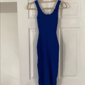 NWOT Akira Ribbed Midi Dress